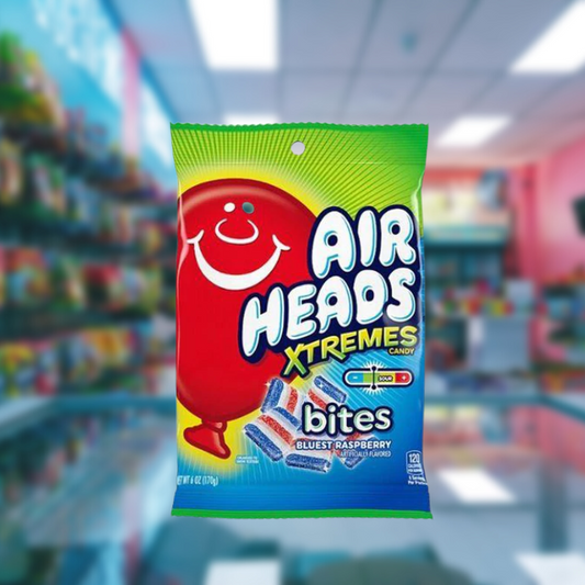 Airheads Bites Bluest Raspberry Peg Bag (6 oz)
