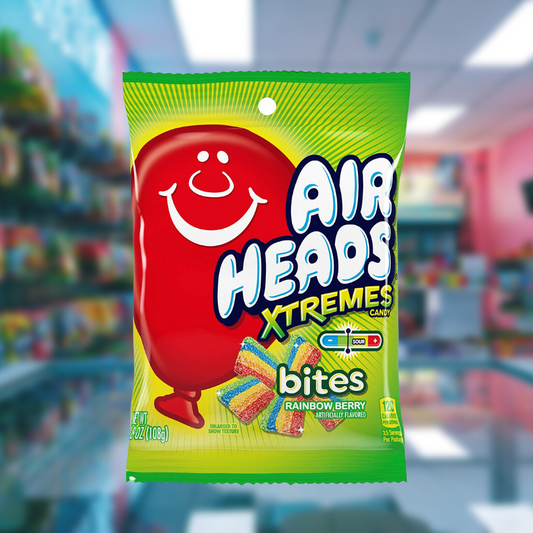Airheads Bites  Rainbow Berry Peg Bag (6 oz)