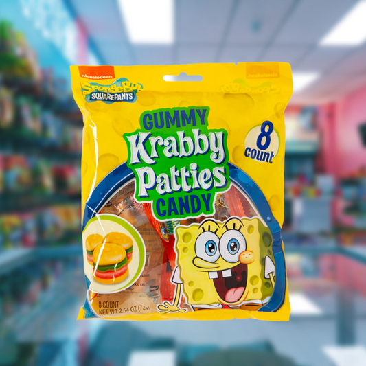 Krabby Patty Gummies Original Peg Bag