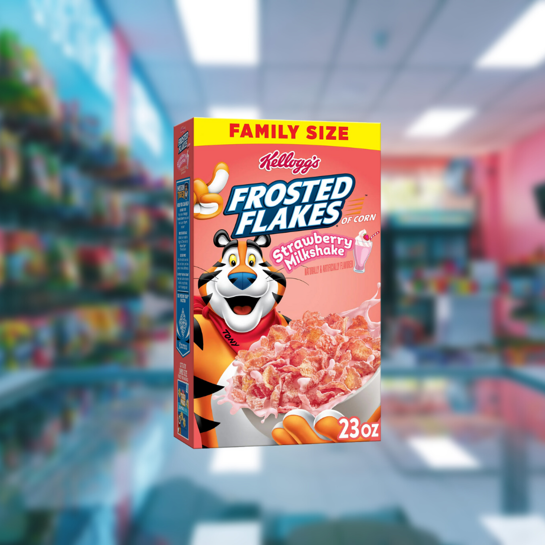 Frosted Flakes Strawberry Milkshake Family Size (23 oz)